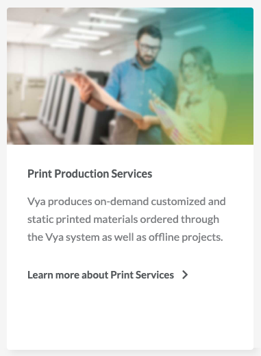 Print Production Services