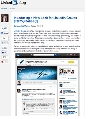 LinkedIn blog